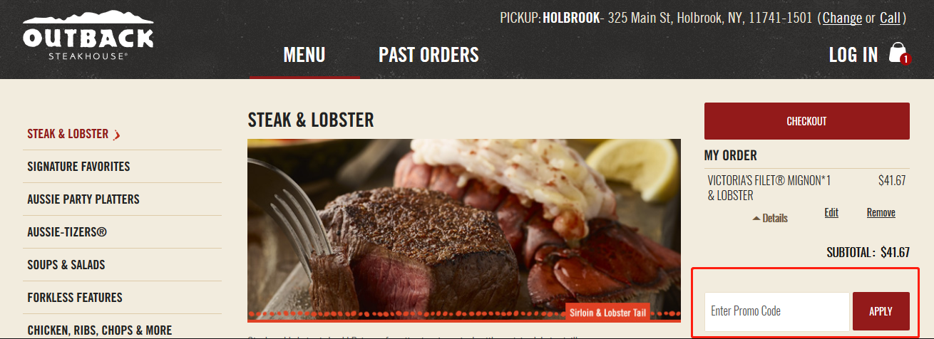  OUTBACK STEAKHOUSE Coupons 01